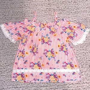 NWT Pink Republic Floral Off Shoulder Blouse